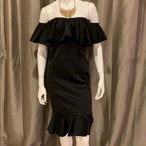 NWOT ruffle dress